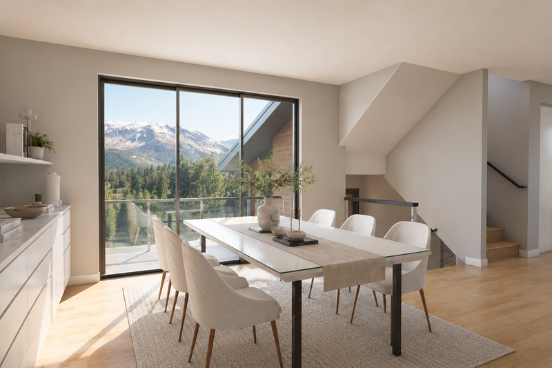 Home Plan - Interior - Dining Room for Contemporary House Plan #48-1232 - 4 bed, 3.5 bath
