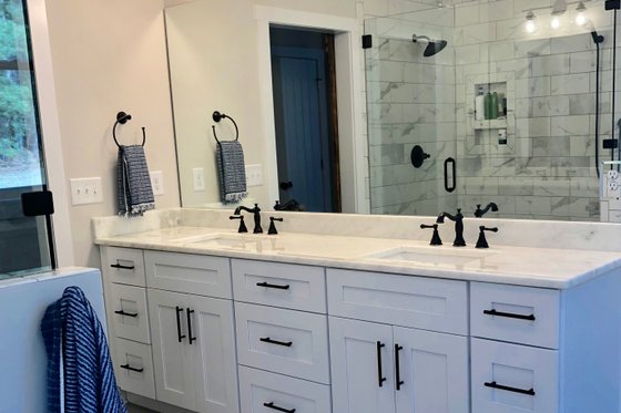 Interior - Master Bathroom 1 for Farmhouse House Plan #928-350 - 4 bed, 4 bath