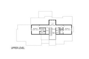 Floor Plan - Upper Floor for Craftsman House Plan #920-45 - 7 bed, 5 bath