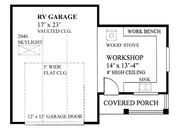 Home Plan - Traditional Floor Plan - Main Floor Plan #118-174