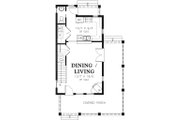 Colonial Style House Plan - 2 Beds 2.5 Baths 1076 Sq/Ft Plan #48-975 