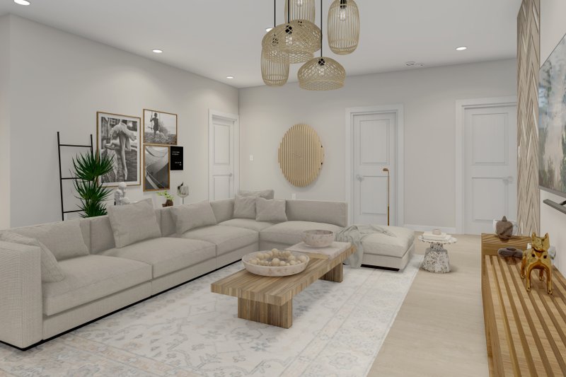 Dream House Plan - Interior - Family Room 1 for Traditional House Plan #1060-316 - 2 bed, 2 bath