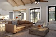 Farmhouse Style House Plan - 3 Beds 2.5 Baths 2031 Sq/Ft Plan #923-409 