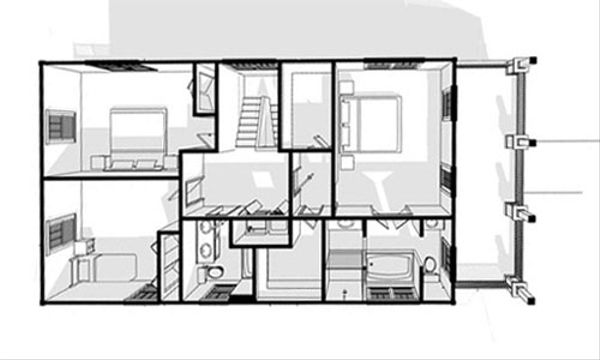 Craftsman Floor Plan - Other Floor Plan #461-14