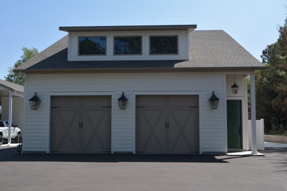 Exterior - Front Elevation 3 for Traditional House Plan #1060-76 - 1 bed, 2.5 bath