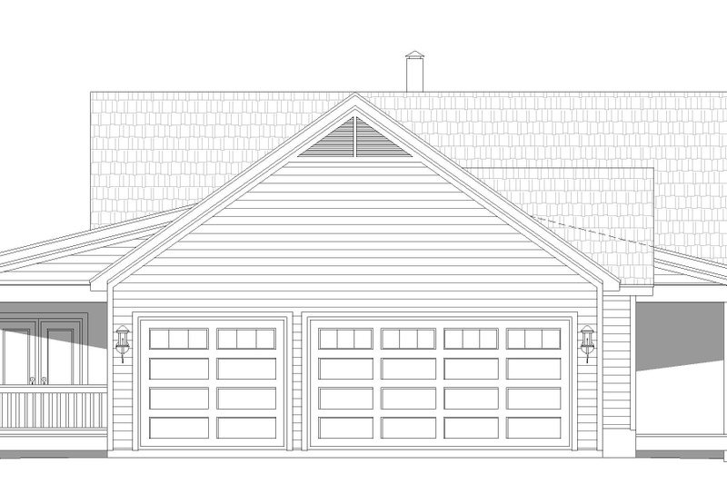 Dream House Plan - Exterior - Other Elevation 1 for Country House Plan #932-588 - 2 bed, 2 bath