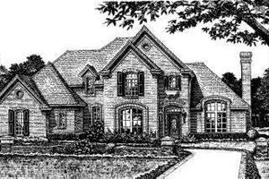 Colonial Exterior - Front Elevation Plan #310-804