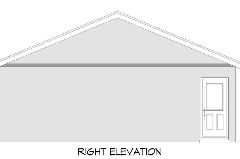 Dream House Plan - Exterior - Other Elevation 1 for Traditional House Plan #932-681, 0 bath