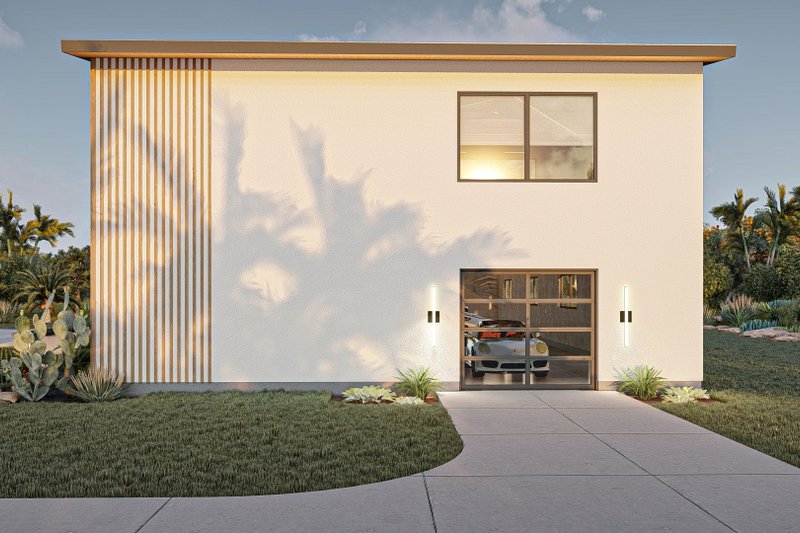 Home Plan - Exterior - Other Elevation for Modern House Plan #455-645, 1 bath
