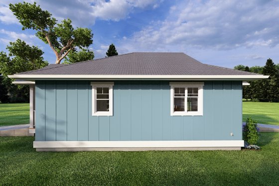 Exterior - Other Elevation for Craftsman House Plan #126-262 - 1 bed, 1 bath