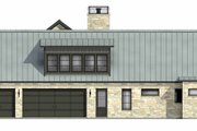 Farmhouse Style House Plan - 4 Beds 4.5 Baths 3606 Sq/Ft Plan #1096-165 Exterior 