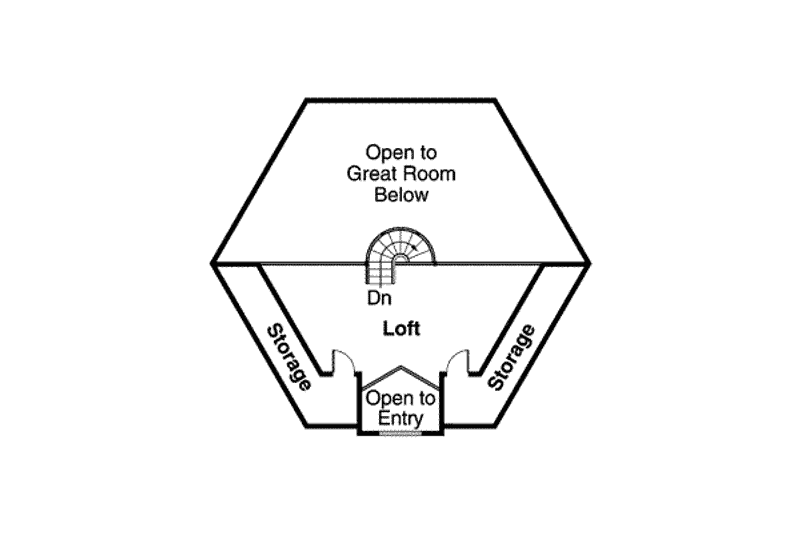Home Plan - Floor Plan - Upper Floor for Ranch House Plan #124-425 - 3 bed, 3 bath
