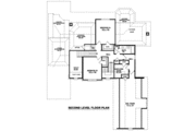 European Style House Plan - 4 Beds 3.5 Baths 3770 Sq/Ft Plan #81-1244 
