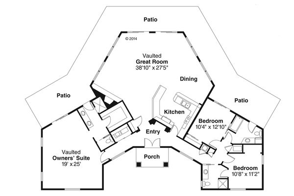 Home Plan - Floor Plan - Main Floor Plan #124-981