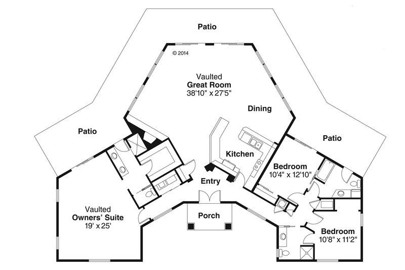 Home Plan - Floor Plan - Main Floor House Plan #124-981 - 3 bed, 3 bath