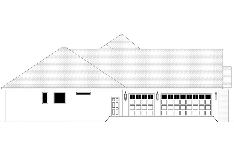 Dream House Plan - Exterior - Other Elevation for Farmhouse House Plan #430-295 - 5 bed, 3.5 bath