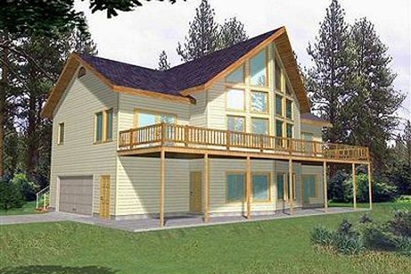Dream House Plan - Bungalow Exterior - Front Elevation Plan #117-511