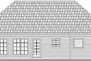Traditional Style House Plan - 3 Beds 2 Baths 1606 Sq/Ft Plan #21-158 
