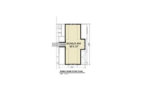 Floor Plan - Other Floor for Farmhouse House Plan #1070-31 - 3 bed, 2.5 bath