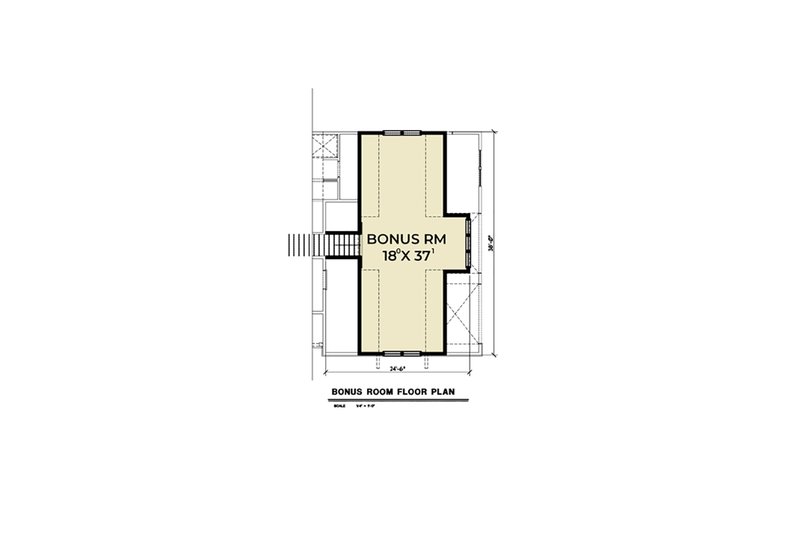 Home Plan - Floor Plan - Other Floor for Farmhouse House Plan #1070-31 - 3 bed, 2.5 bath
