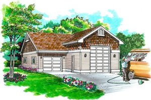 Traditional Exterior - Front Elevation Plan #47-503