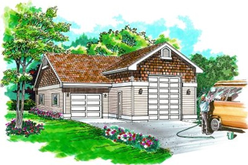 Dream House Plan - Traditional Exterior - Front Elevation Plan #47-503