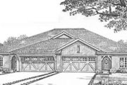 Traditional Style House Plan - 3 Beds 2 Baths 2938 Sq/Ft Plan #310-451 