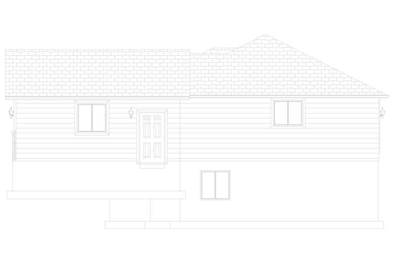 Home Plan - Exterior - Other Elevation 1 for Craftsman House Plan #1060-271 - 3 bed, 2 bath