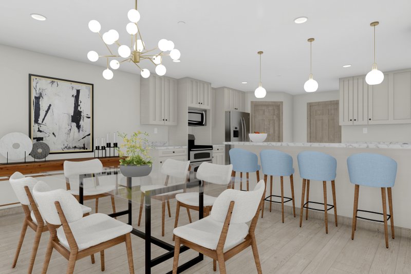 Dream House Plan - Interior - Dining Room for Traditional House Plan #1060-154 - 3 bed, 2.5 bath