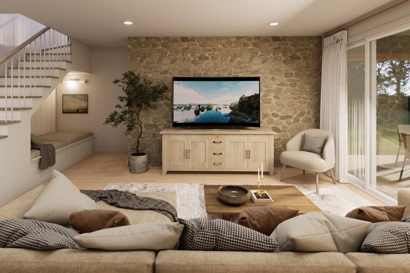 Dream House Plan - Interior - Family Room 1 for Ranch House Plan #23-2837 - 4 bed, 3 bath