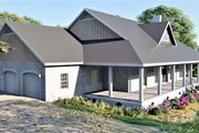 Country Style House Plan - 3 Beds 2 Baths 2090 Sq/Ft Plan #44-259 
