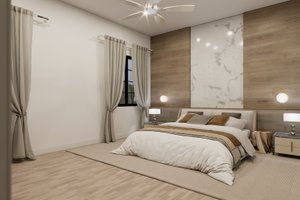 Interior - Master Bedroom for Farmhouse House Plan #1112-4 - 4 bed, 4 bath