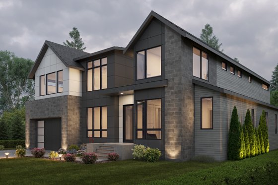 Exterior - Other Elevation for Contemporary House Plan #1066-264 - 7 bed, 4.5 bath