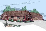 Traditional Style House Plan - 4 Beds 2 Baths 2354 Sq/Ft Plan #60-257 
