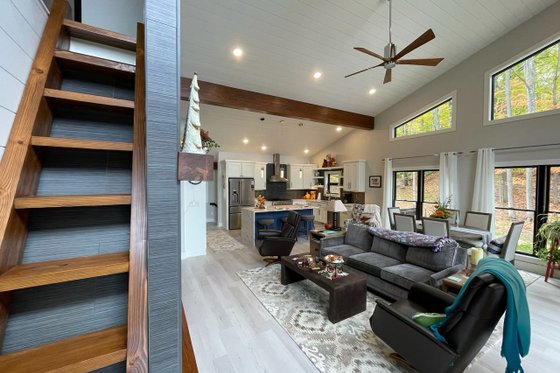 Interior - Family Room 3 for Contemporary House Plan #932-548 - 2 bed, 2.5 bath