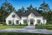 European Style House Plan - 3 Beds 2 Baths 2091 Sq/Ft Plan #430-94 