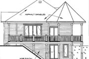 Victorian Style House Plan - 1 Beds 1 Baths 840 Sq/Ft Plan #23-161 