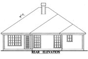 Traditional Style House Plan - 3 Beds 2 Baths 1311 Sq/Ft Plan #42-350 