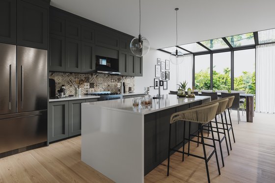 Interior - Kitchen for Farmhouse House Plan #23-2691 - 4 bed, 3.5 bath