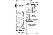 Farmhouse Style House Plan - 3 Beds 2 Baths 1761 Sq/Ft Plan #126-268 