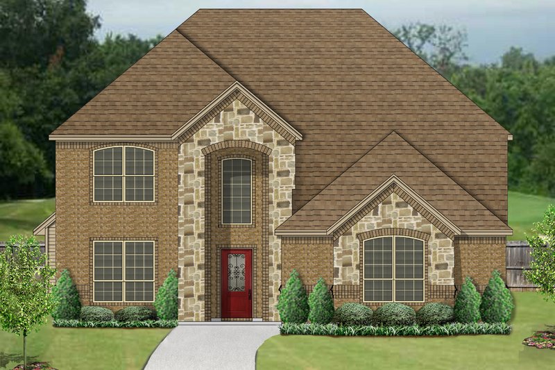 Traditional Style House Plan - 5 Beds 2.5 Baths 2538 Sq/Ft Plan #84-631