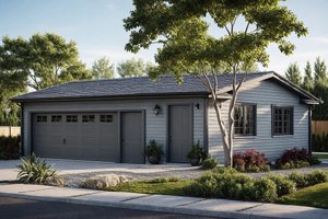 Traditional Exterior - Front Elevation Plan #124-652