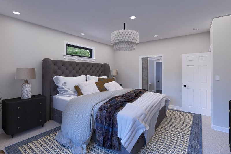 Dream House Plan - Interior - Master Bedroom 1 for Traditional House Plan #1060-288 - 4 bed, 2.5 bath