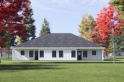 Farmhouse Style House Plan - 2 Beds 2 Baths 1203 Sq/Ft Plan #1096-132 