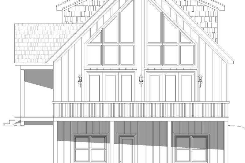Home Plan - Exterior - Other Elevation 1 for Southern House Plan #932-840 - 3 bed, 2.5 bath