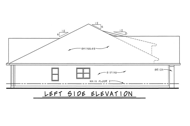 Dream House Plan - Exterior - Front Elevation 3 for European House Plan #20-1851 - 3 bed, 3 bath