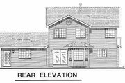 Traditional Style House Plan - 3 Beds 2.5 Baths 1801 Sq/Ft Plan #18-256 
