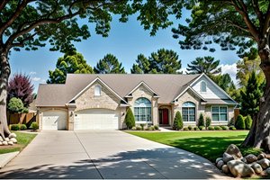 Traditional Exterior - Front Elevation Plan #58-166