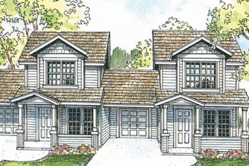 House Plan Design - Cottage Exterior - Front Elevation Plan #124-805