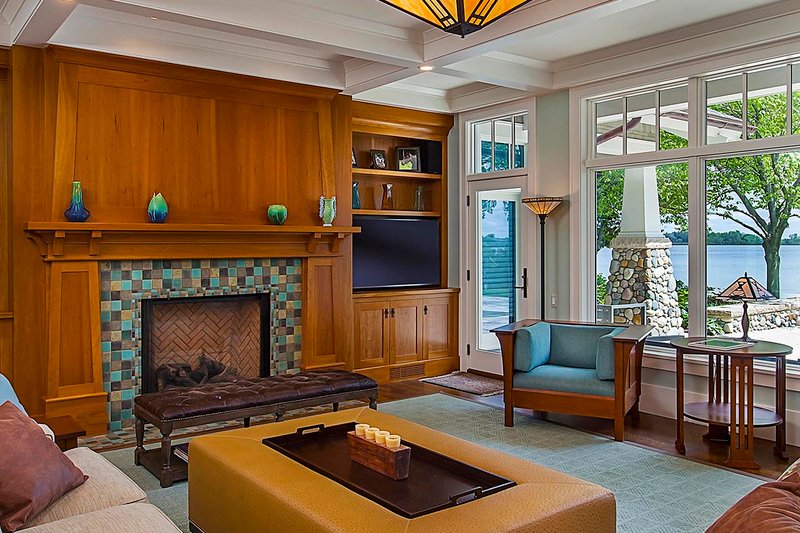 Architectural House Design - Living Room